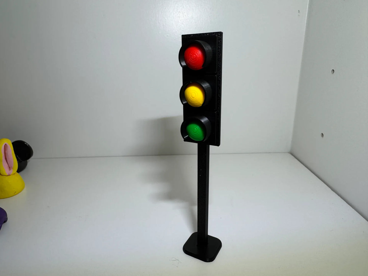 3D Printed Miniature Miniature Traffic Lights | Children Educational Toy set of 2