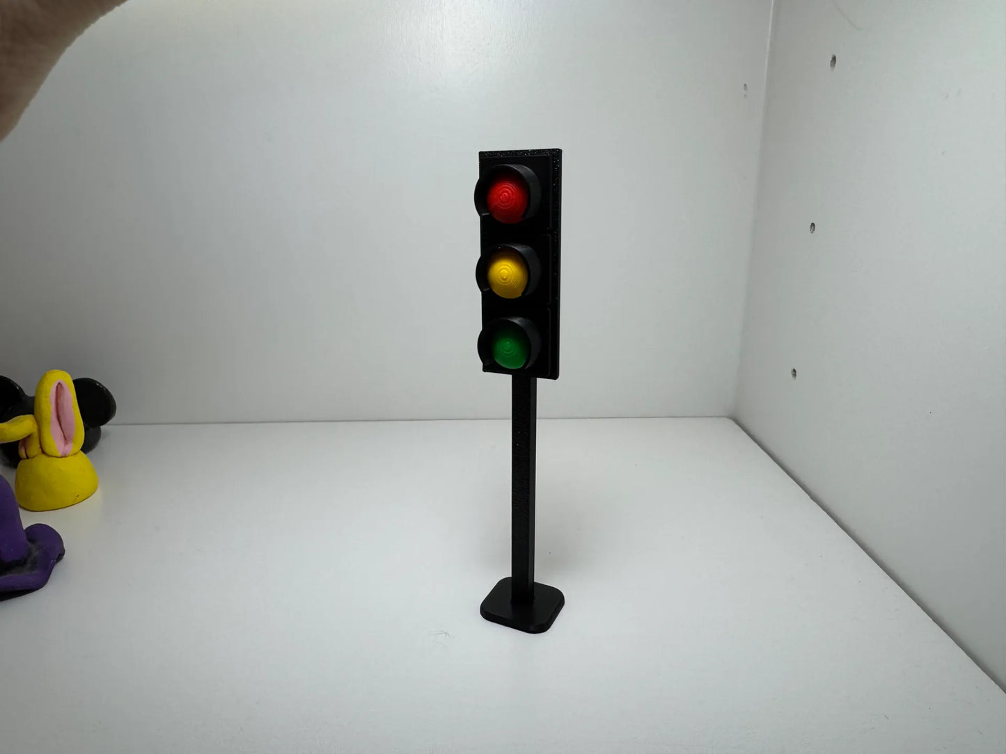 3D Printed Miniature Miniature Traffic Lights | Children Educational Toy set of 2