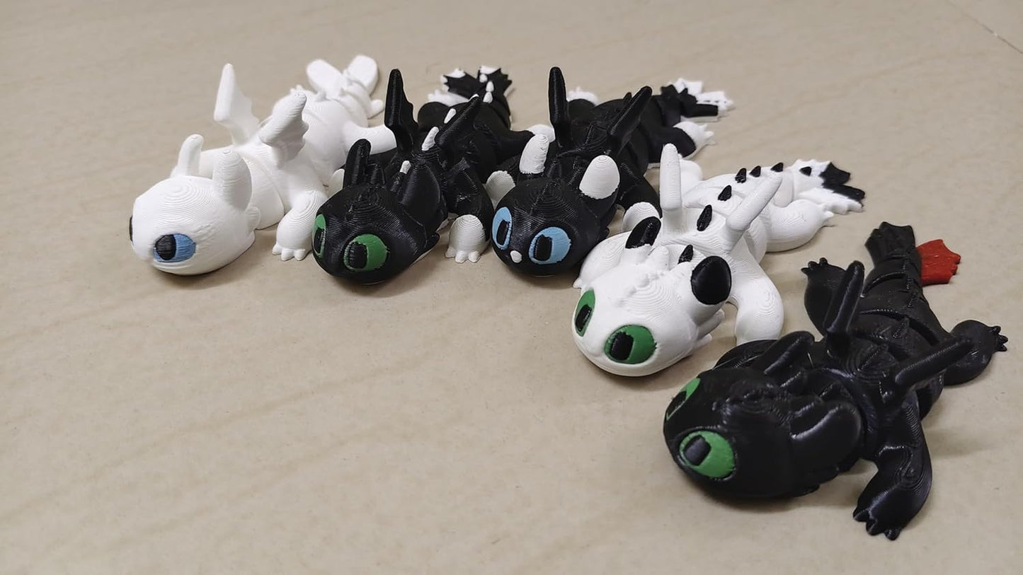 Fury Family – Complete Toothless family Dragon Set | How to Train Your Dragon