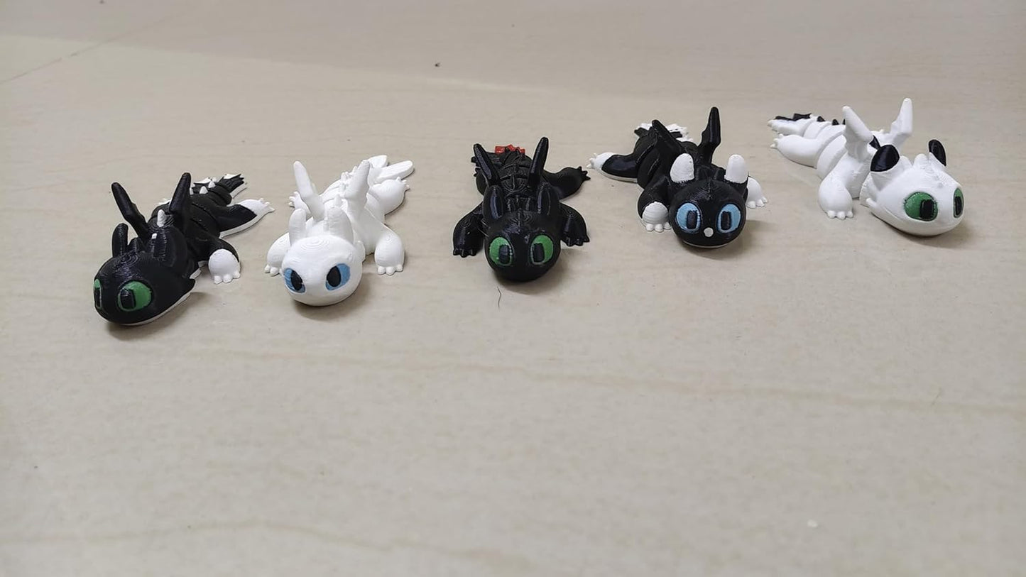 Fury Family – Complete Toothless family Dragon Set | How to Train Your Dragon
