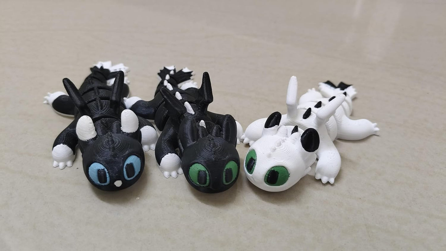 Legacy of Toothless – Mini Dragon Children Set – Dart, Ruffrunner & Pouncer | How to Train Your Dragon