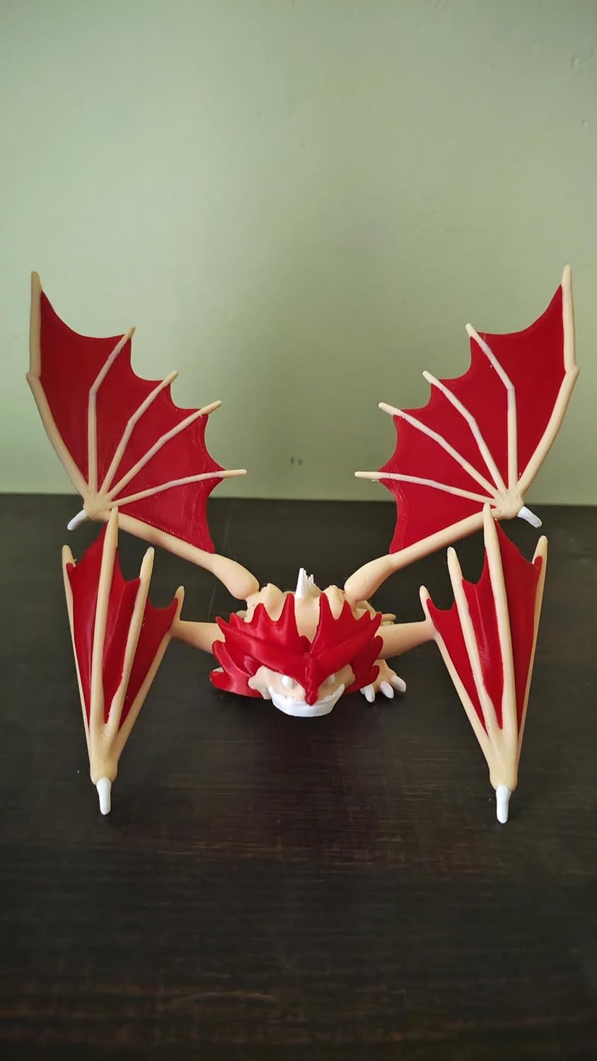 3D Printed Cloudjumper – Four-Winged Stormcutter Toy | How to Train Your Dragon