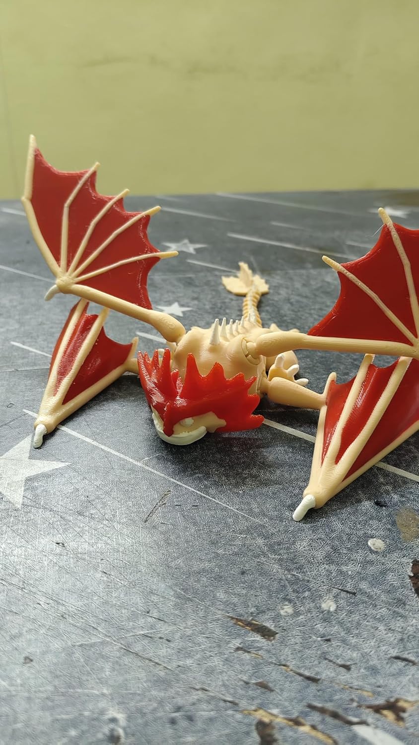 3D Printed Cloudjumper – Four-Winged Stormcutter Toy | How to Train Your Dragon