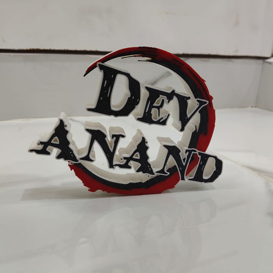 Personalized Anime-Inspired Name Plate – Demon Slayer Design