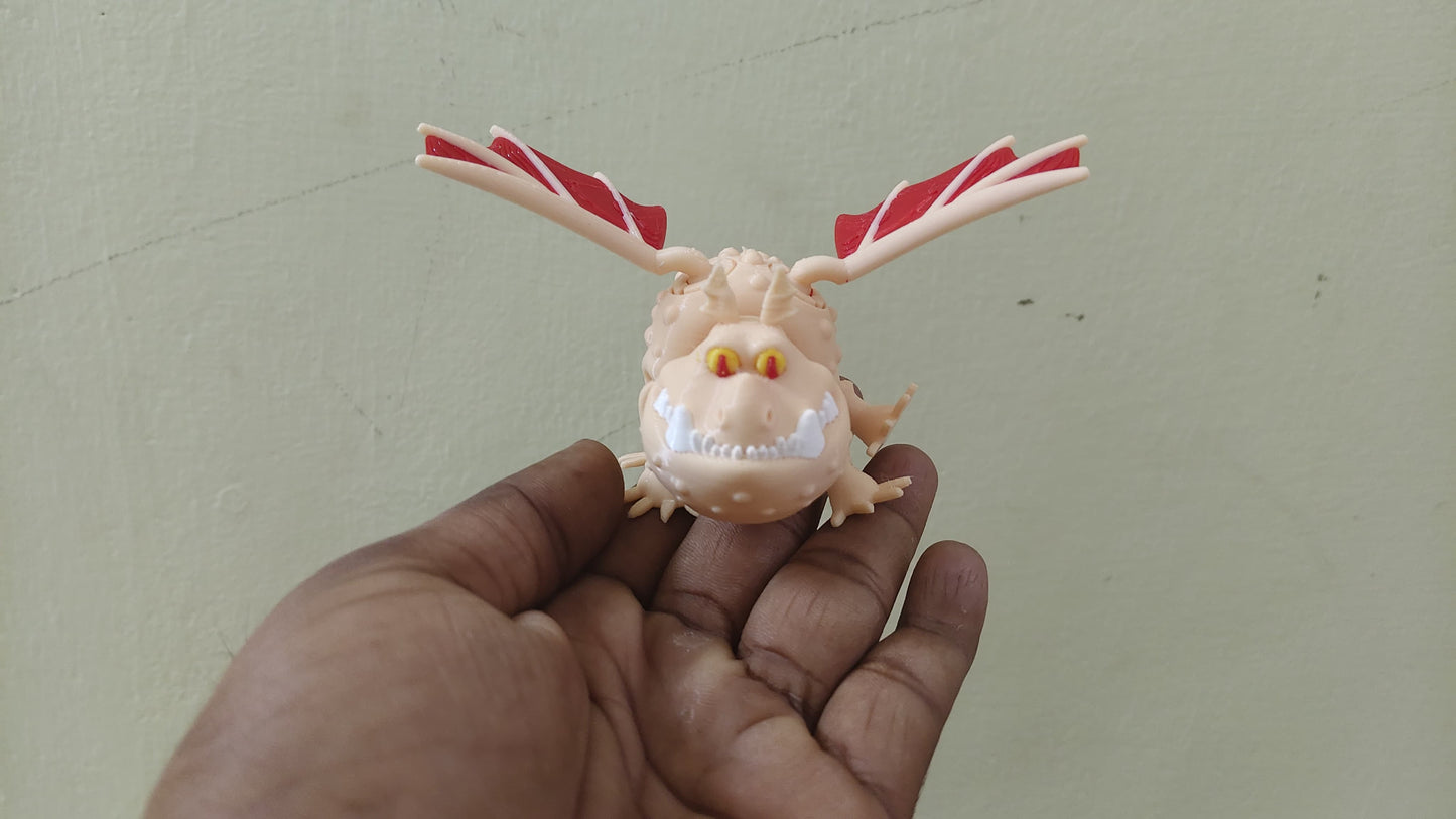 3D Printed Meatlug – Articulated Gronckle Dragon Toy | How to Train Your Dragon