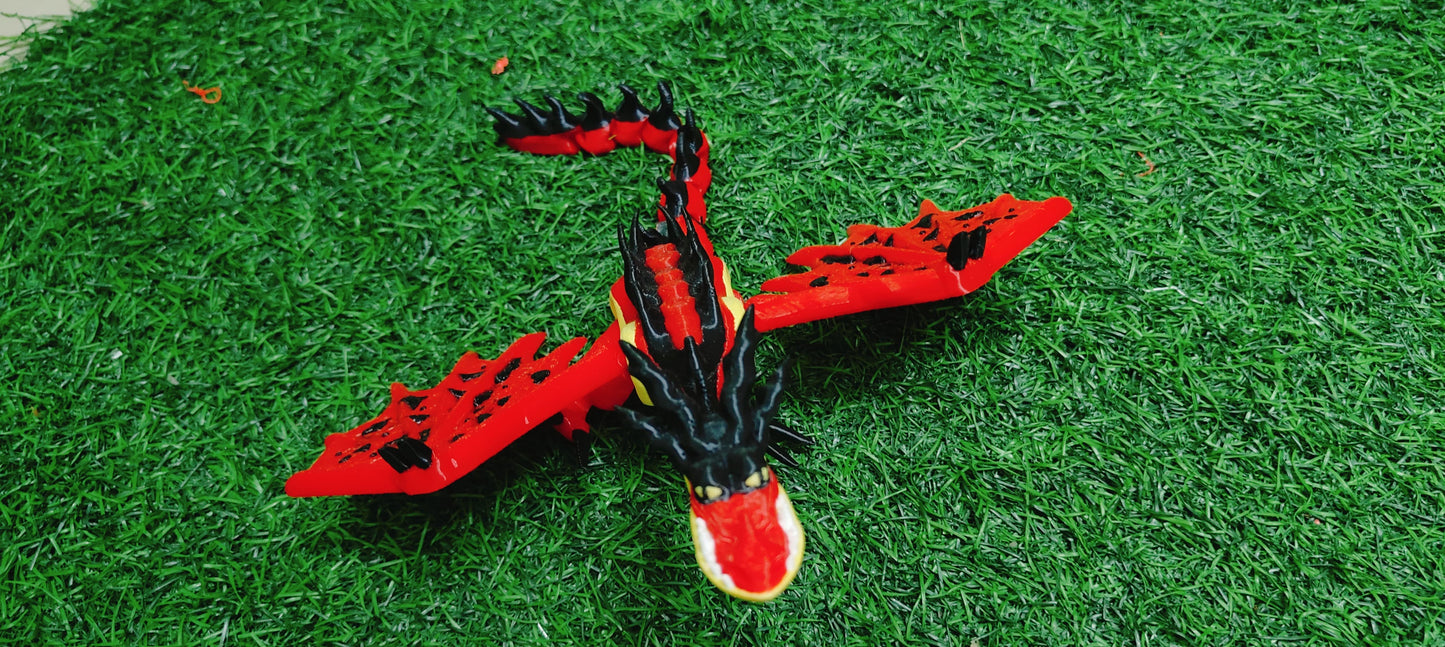 3D Printed Hookfang – Articulated Monstrous Nightmare Toy | How to Train Your Dragon