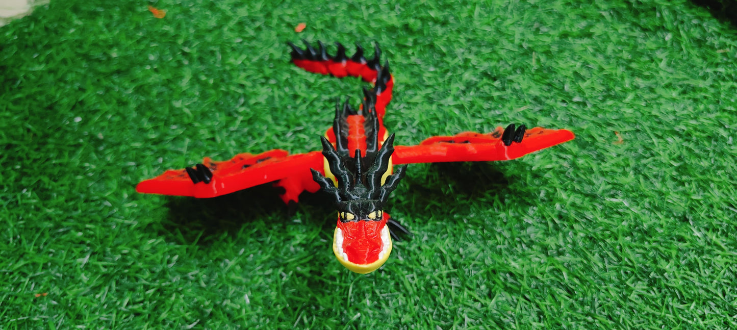 3D Printed Hookfang – Articulated Monstrous Nightmare Toy | How to Train Your Dragon