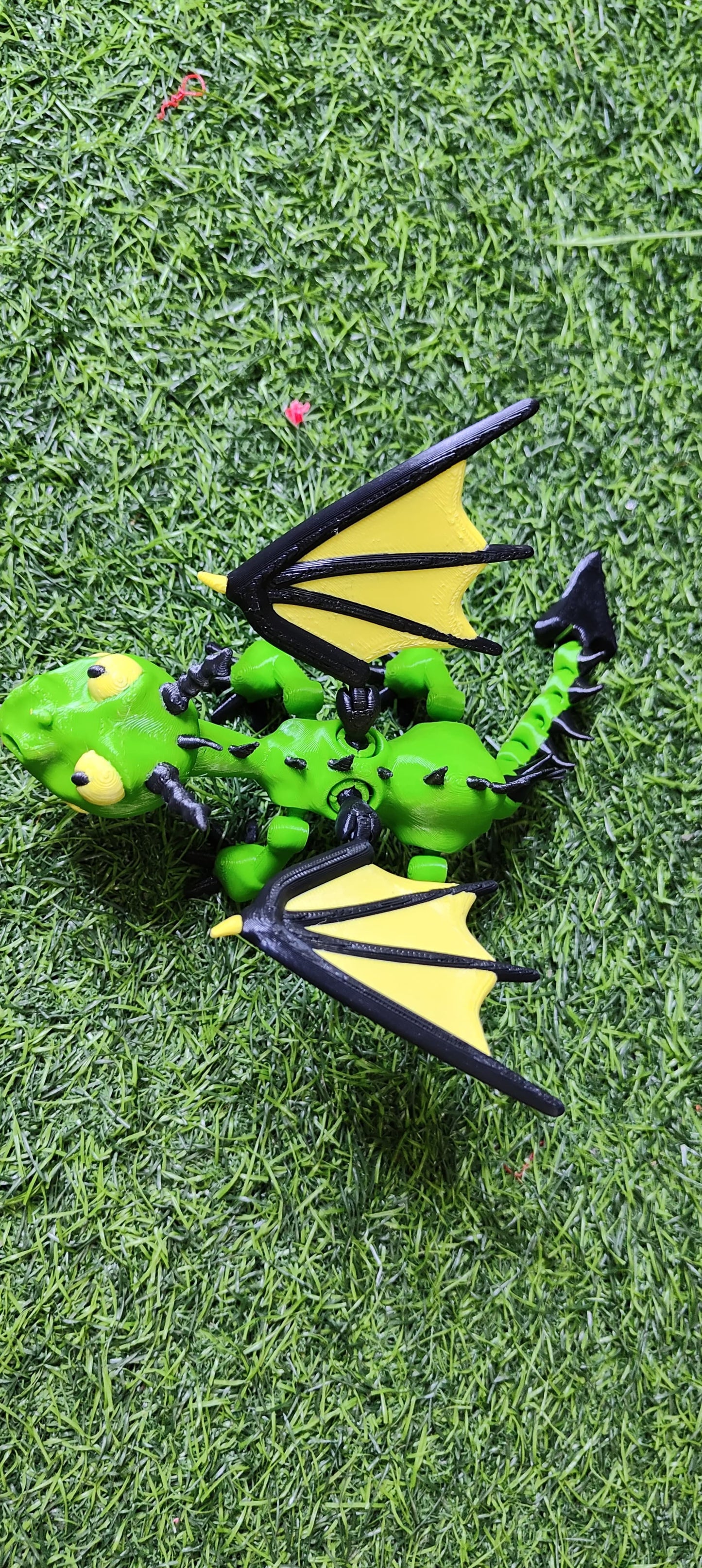 3D Printed Terrible Terror – Mini Articulated Dragon Toy | How to Train Your Dragon