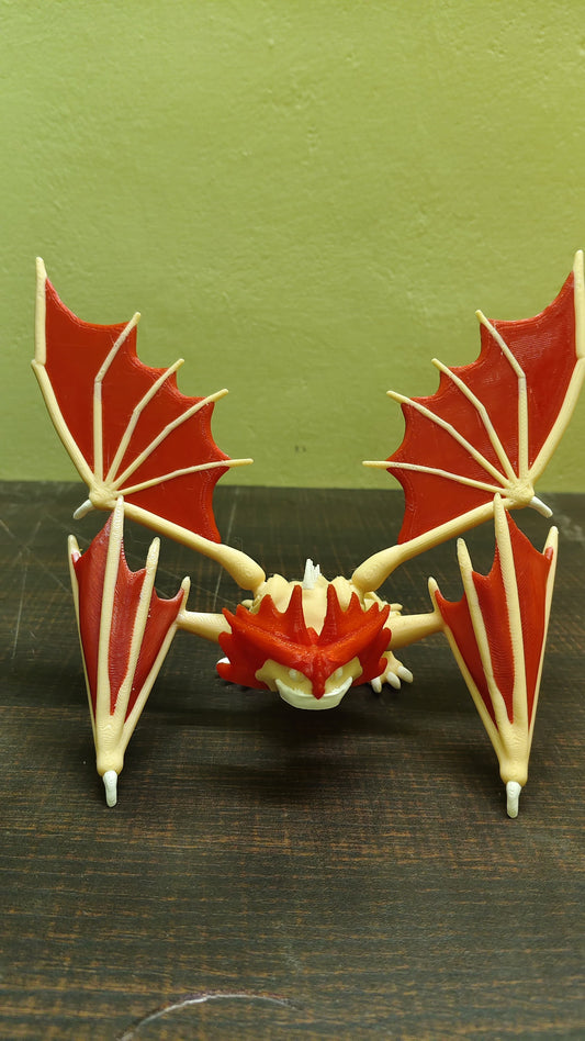 3D Printed Cloudjumper – Four-Winged Stormcutter Toy | How to Train Your Dragon
