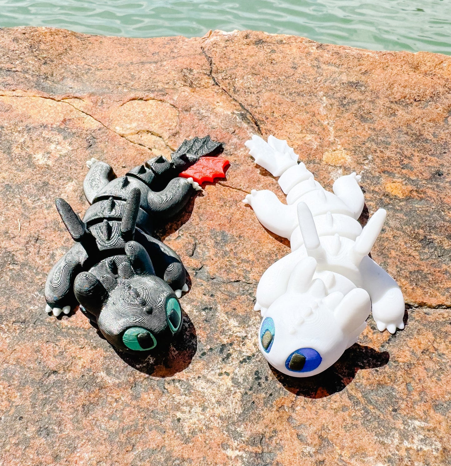 Mini Toothless Dragons – Articulated 3D Printed Dragons | How to Train Your Dragon | Night Fury & Light Fury