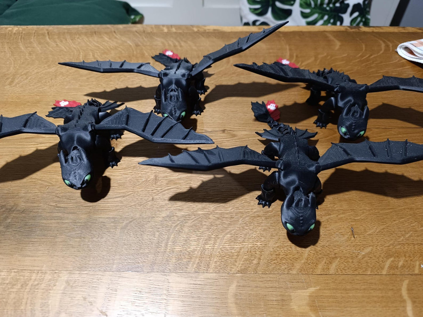 3D Printed Toothless - Articulated Night Fury Dragon Toy | How to Train Your Dragon