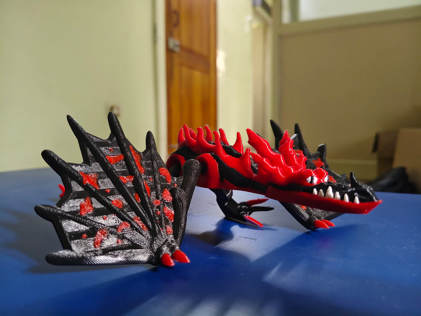 3D Printed Hookfang – Articulated Monstrous Nightmare Toy | How to Train Your Dragon
