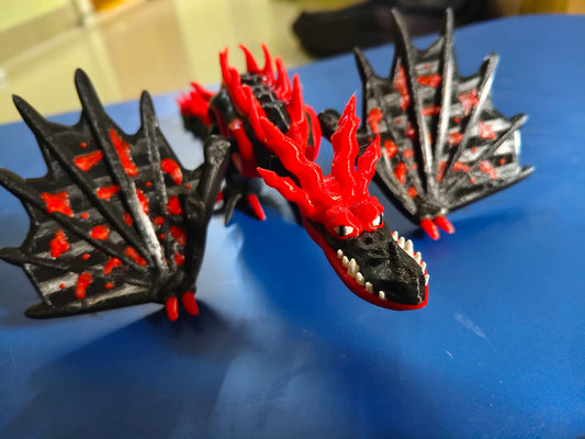 3D Printed Hookfang – Articulated Monstrous Nightmare Toy | How to Train Your Dragon