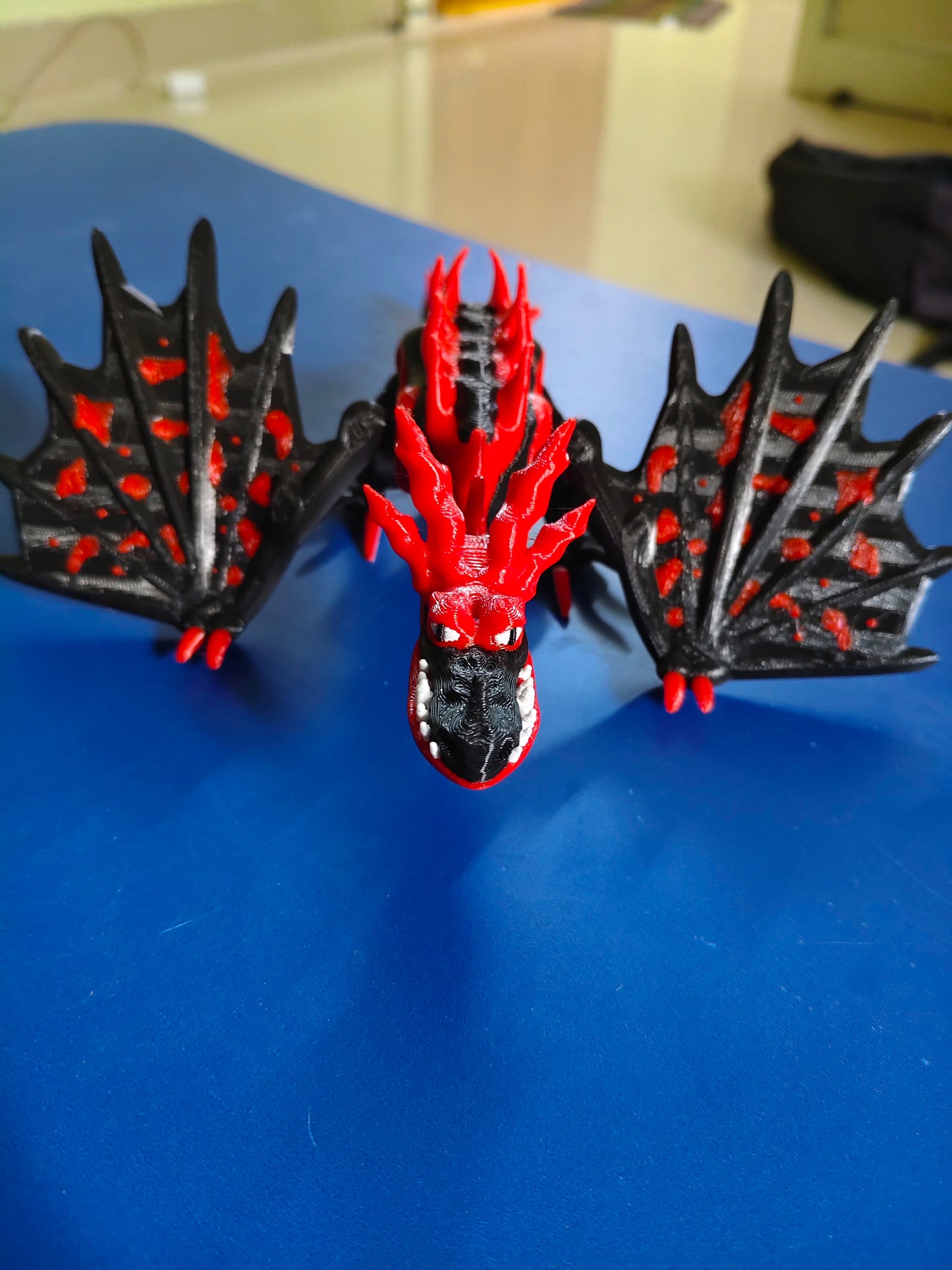 3D Printed Hookfang – Articulated Monstrous Nightmare Toy | How to Train Your Dragon