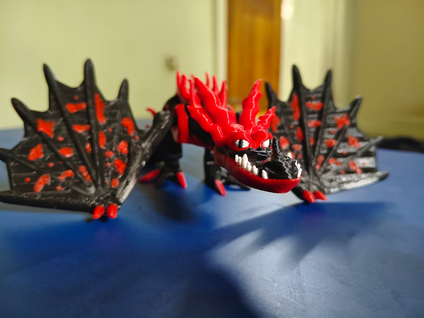 3D Printed Hookfang – Articulated Monstrous Nightmare Toy | How to Train Your Dragon