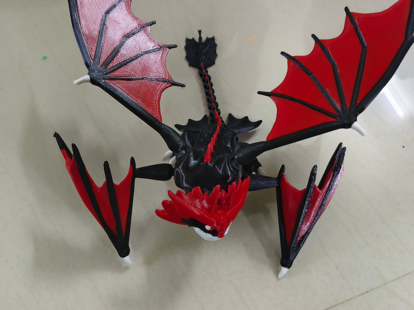 3D Printed Cloudjumper – Four-Winged Stormcutter Toy | How to Train Your Dragon