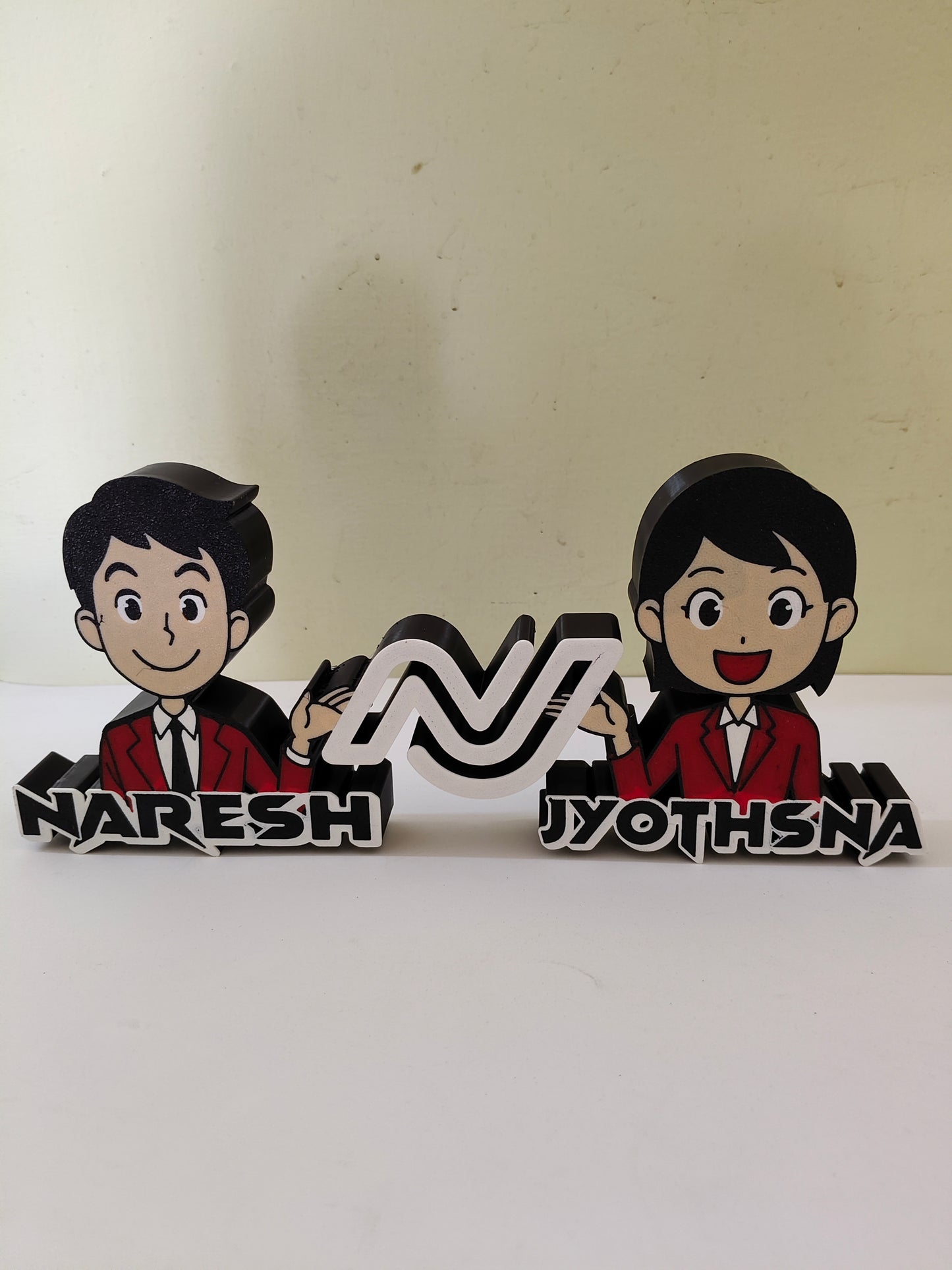 Personalized Wedding Nameplate | Custom Engagement & Anniversary Gift