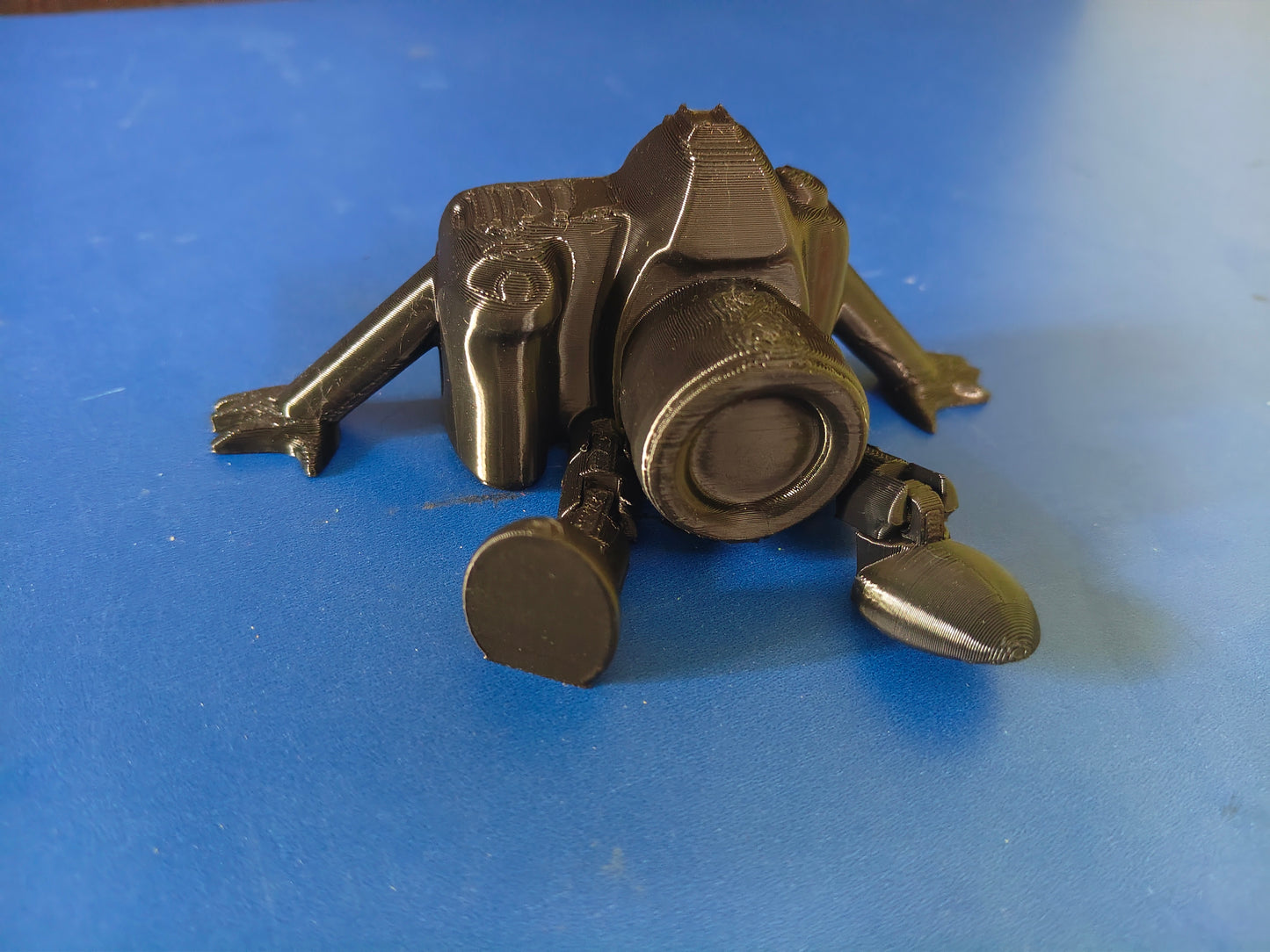 Camera Buddy – 3D Printed Articulated Shelf Sitter