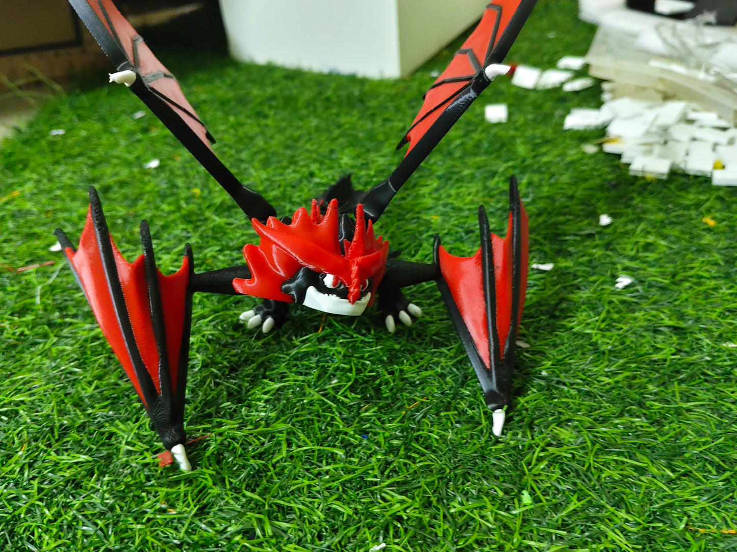 3D Printed Cloudjumper – Four-Winged Stormcutter Toy | How to Train Your Dragon