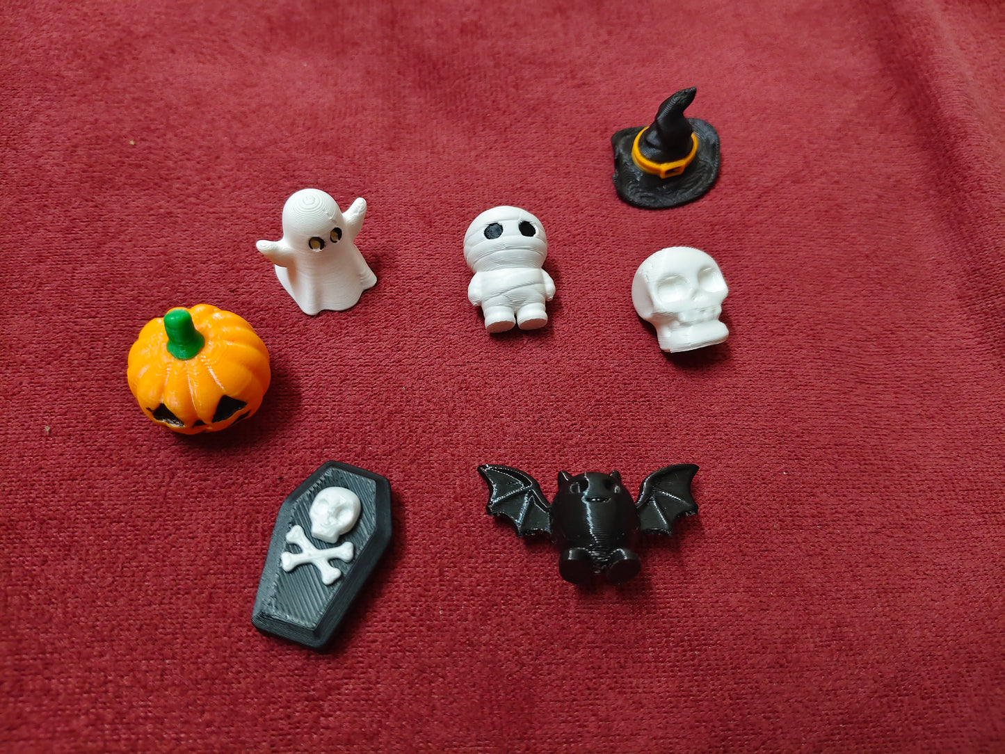 3D Printed Halloween Spooky Miniatures