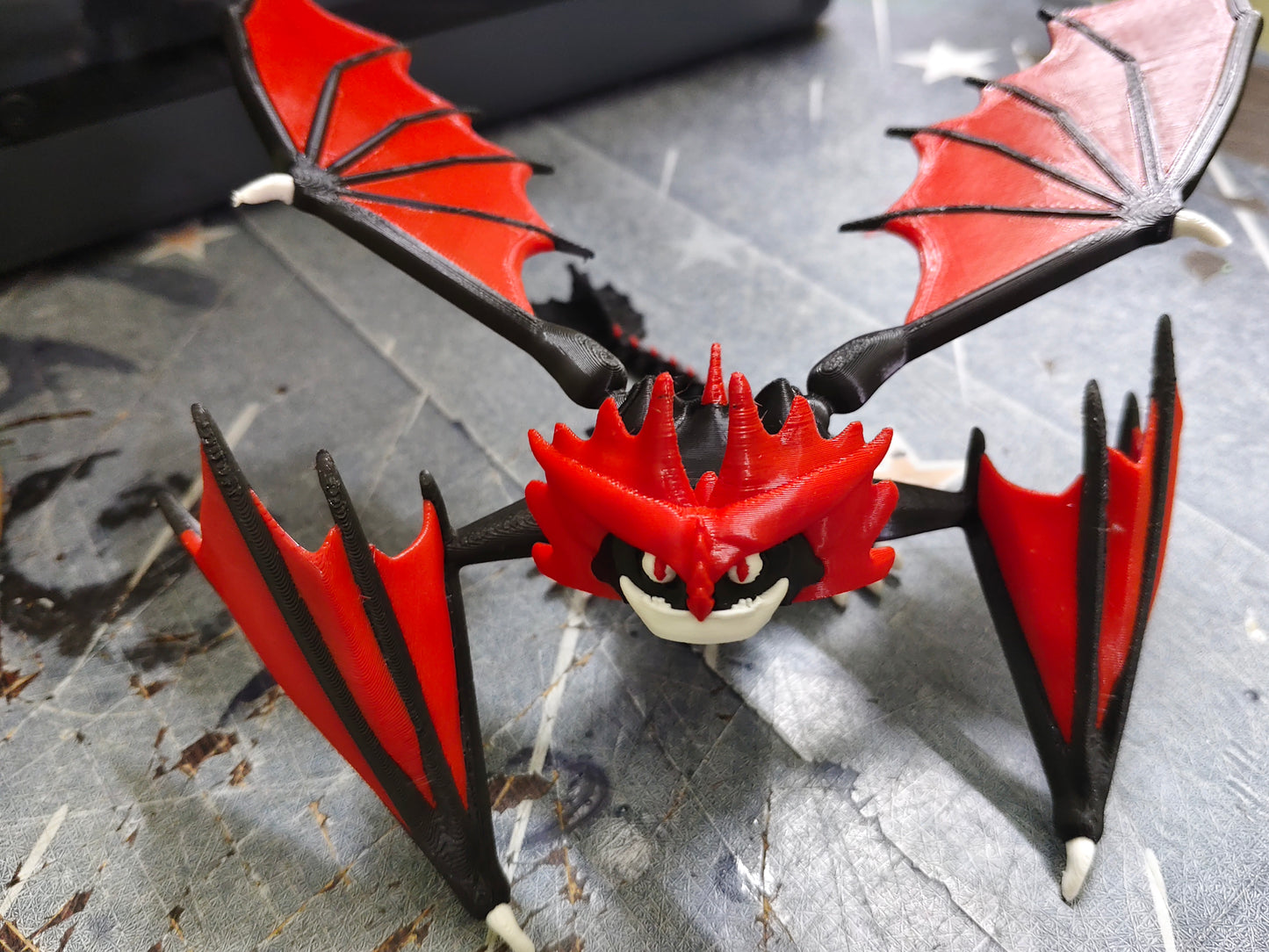 3D Printed Cloudjumper – Four-Winged Stormcutter Toy | How to Train Your Dragon