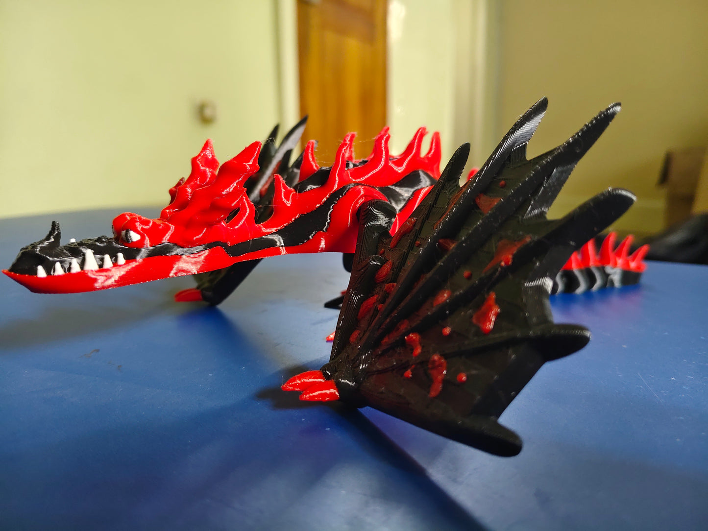 3D Printed Hookfang – Articulated Monstrous Nightmare Toy | How to Train Your Dragon