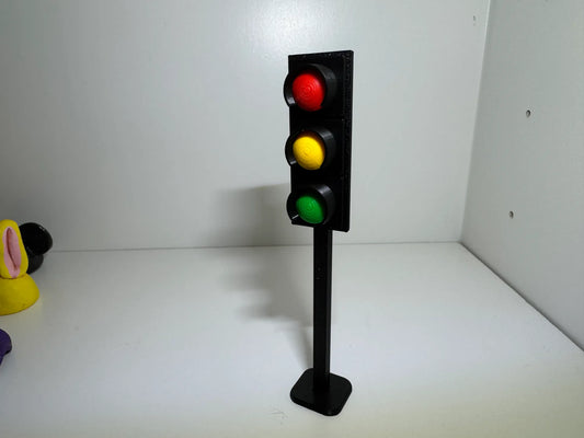 3D Printed Miniature Miniature Traffic Lights | Children Educational Toy set of 2