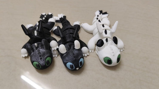 Legacy of Toothless – Mini Dragon Children Set –  Dart, Ruffrunner & Pouncer | How to Train Your Dragon