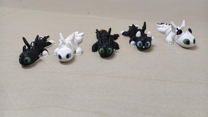 Fury Family – Complete Toothless family Dragon Set | How to Train Your Dragon