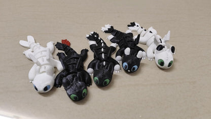 Fury Family – Complete Toothless family Dragon Set | How to Train Your Dragon