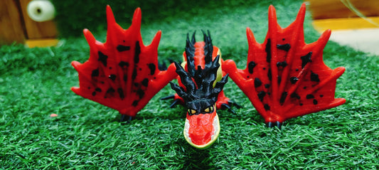 3D Printed Hookfang – Articulated Monstrous Nightmare Toy | How to Train Your Dragon