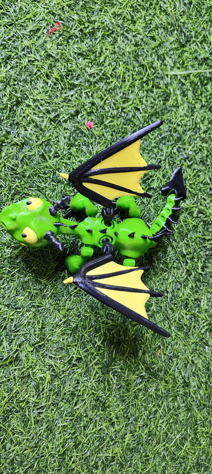 3D Printed Terrible Terror – Mini Articulated Dragon Toy | How to Train Your Dragon