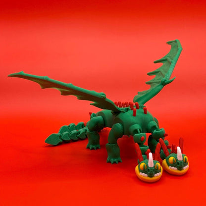 3D Printed Barf & Belch – Two-Headed Zippleback Dragon Toy | How to Train Your Dragon