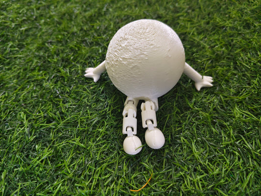 Moon Buddy – 3D Printed Articulated Shelf Sitter