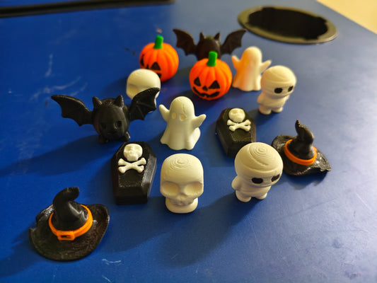 3D Printed Halloween Spooky Miniatures