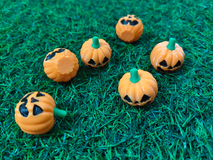 3D Printed Halloween Pumpkin – Set of 10 Minis
