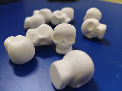 3D Printed Halloween Skull – Set of 10 Minis