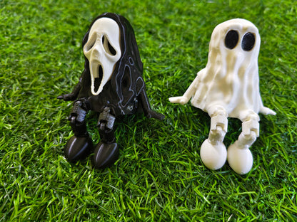 3D Printed Halloween Spooky Sitters – Articulated