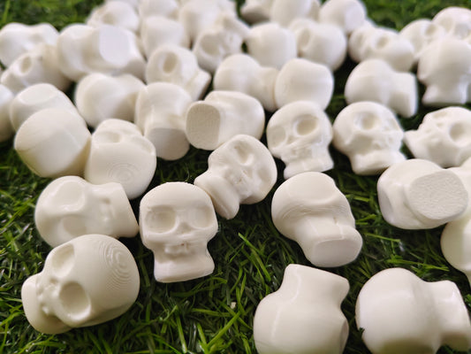 3D Printed Halloween Skull – Set of 10 Minis