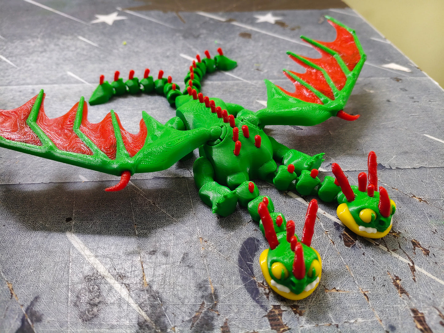 3D Printed Barf & Belch – Two-Headed Zippleback Dragon Toy | How to Train Your Dragon