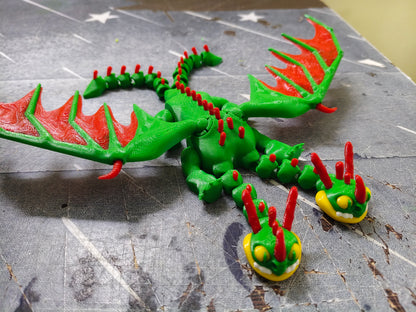 3D Printed Barf & Belch – Two-Headed Zippleback Dragon Toy | How to Train Your Dragon