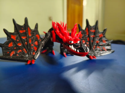3D Printed Hookfang – Articulated Monstrous Nightmare Toy | How to Train Your Dragon