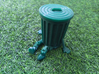 Trash Bin Buddy – 3D Printed Articulated Shelf Sitter