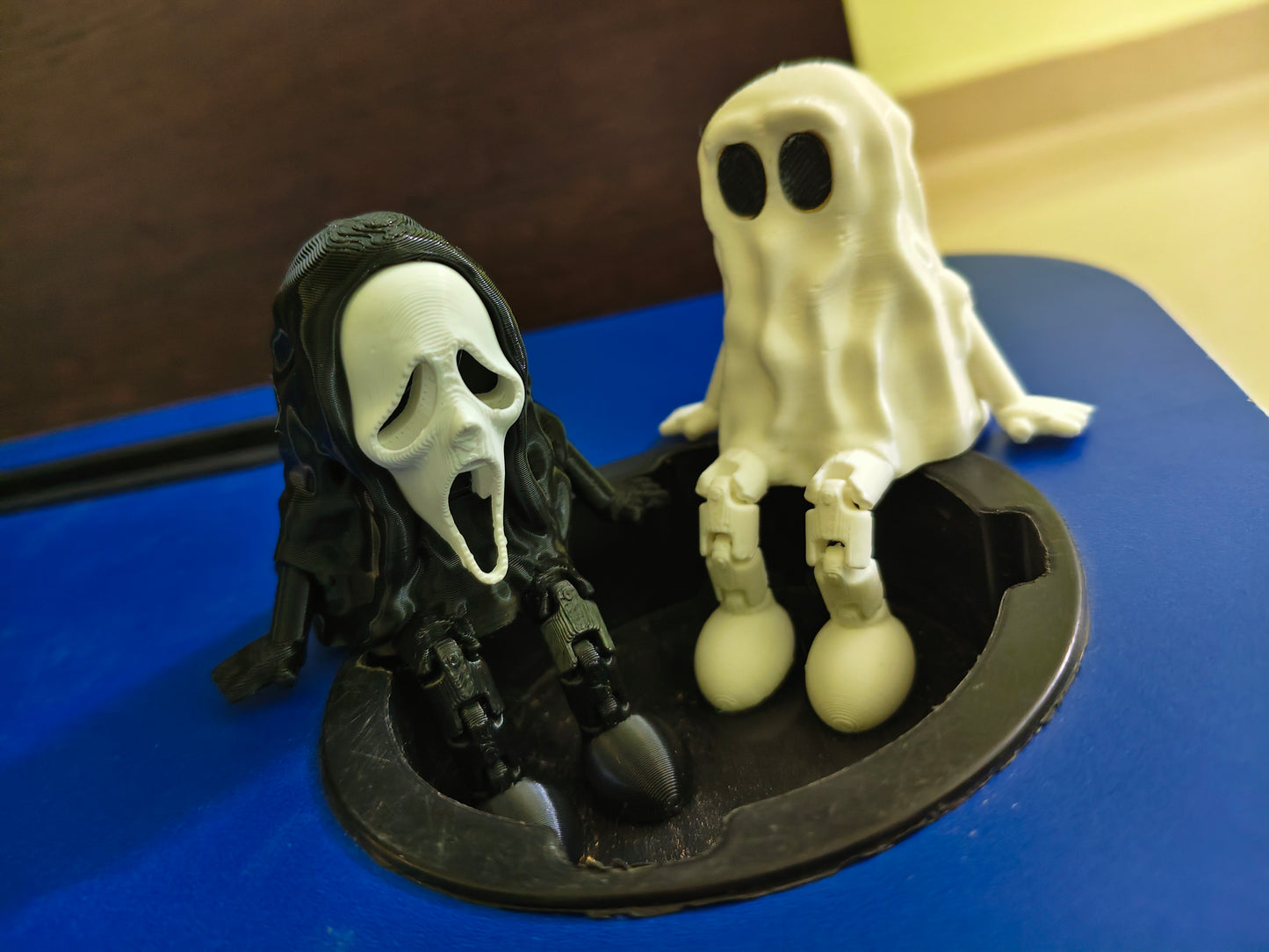 3D Printed Halloween Spooky Sitters – Articulated