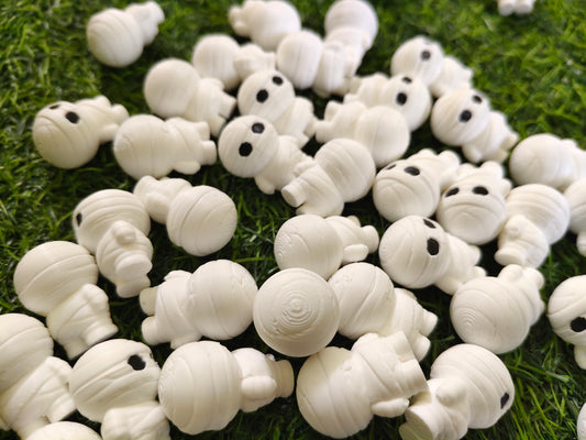 3D Printed Halloween Mummy – Set of 10 Minis