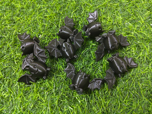 3D Printed Halloween Bat – Set of 10 Minis