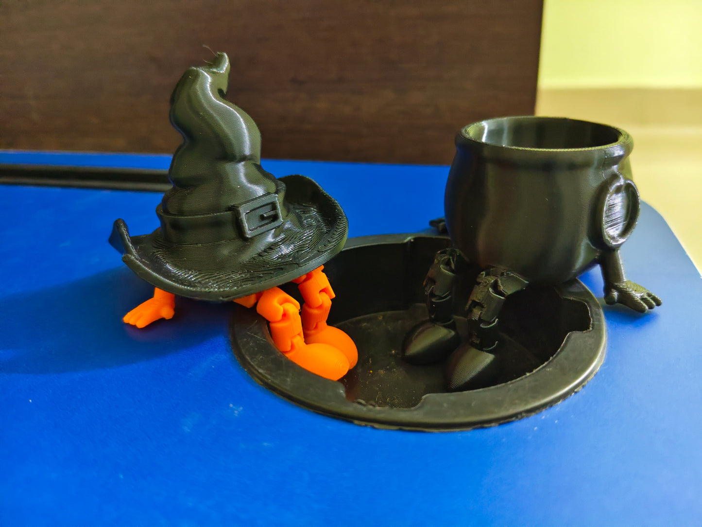 3D Printed Halloween Spooky Sitters – Articulated