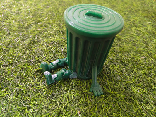 Trash Bin Buddy – 3D Printed Articulated Shelf Sitter