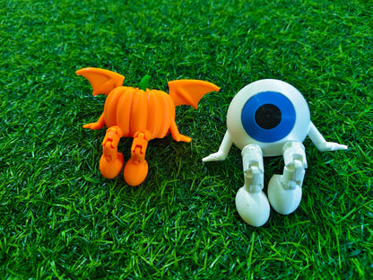 3D Printed Halloween Spooky Sitters – Articulated